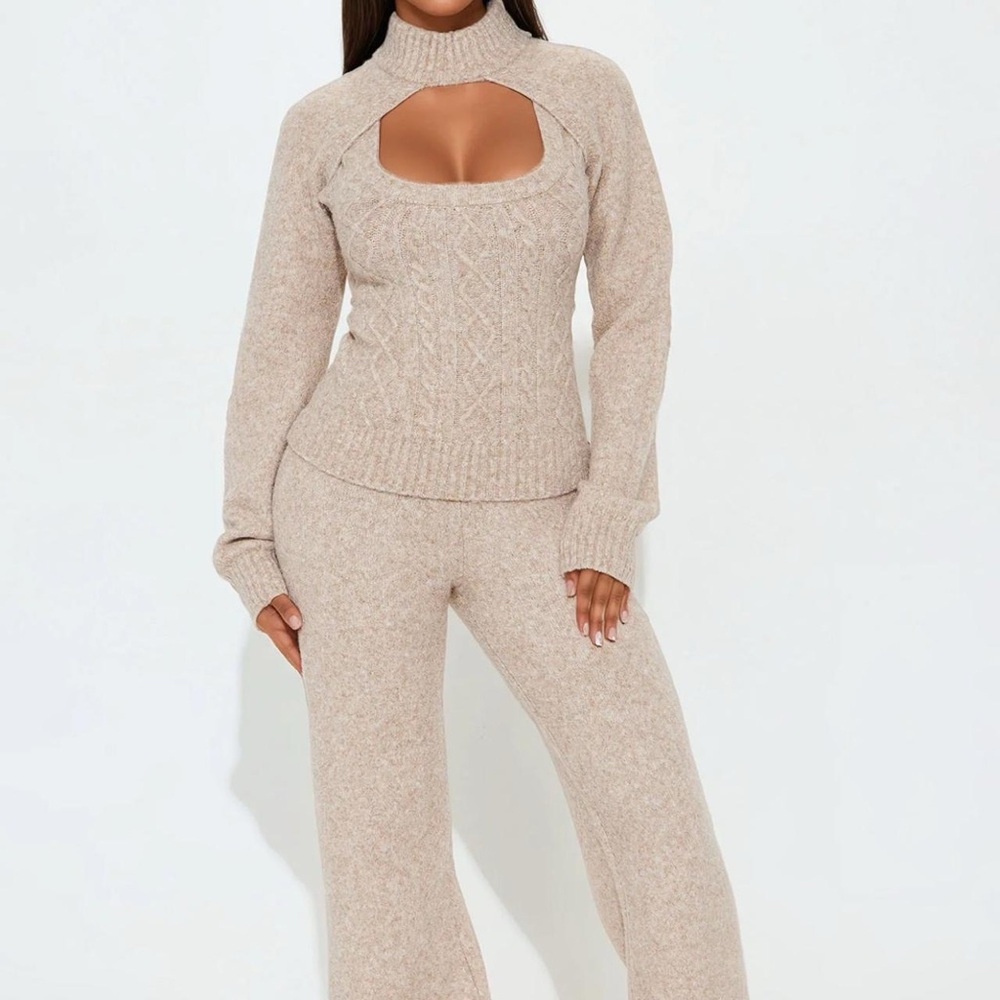 Fashion Nova Shrug sweater set